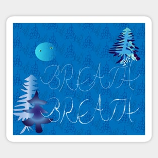 Breath tree Sticker